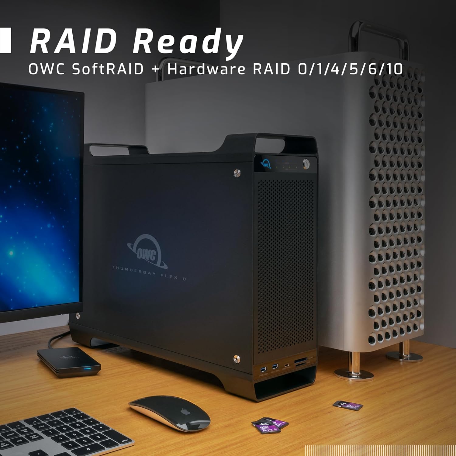 OWC Thunderbay Flex 8 Thunderbolt 3 Storage Enclosure & Docking Station