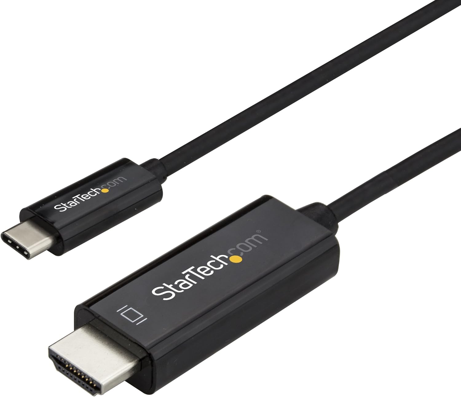 StarTech.com USB C to HDMI Cable - USB Type-C to HDMI 2.0 - 4K 60Hz - Black