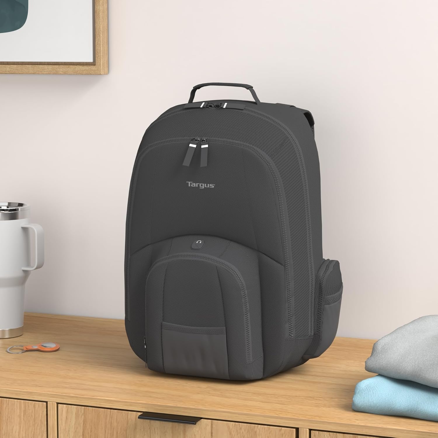 TARGUS Groove Laptop Backpack, Water-Resistant Travel Backpack