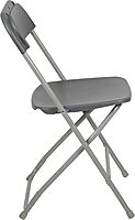 Flash Furniture Hercules Series Commercial-Grade Plastic Folding Chair - 650LB Weight Capacity