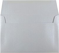 JAM PAPER Silver Stardream Metallic Invitation Envelopes