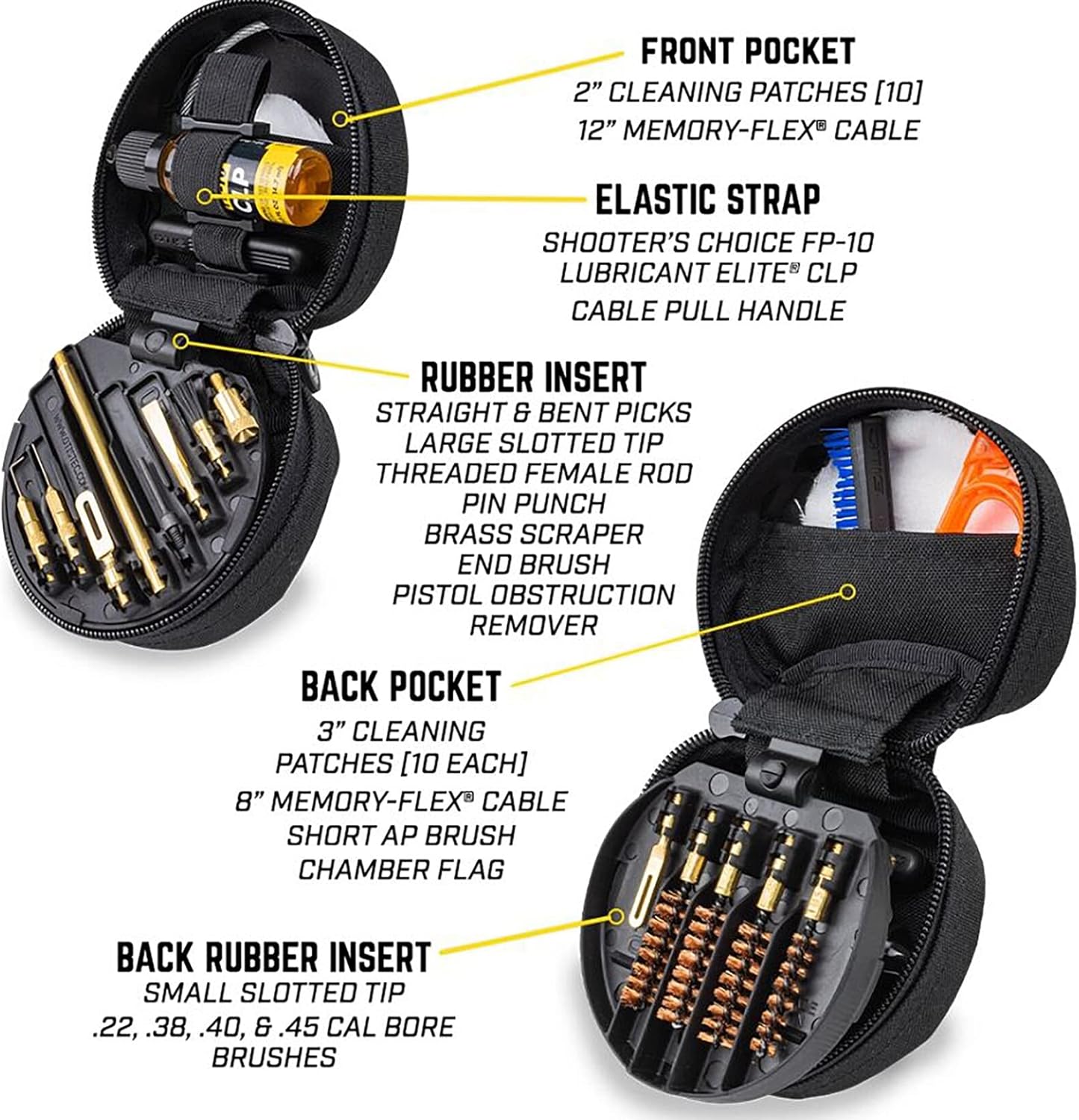 Otis Professional Pistol Cleaning Kit
