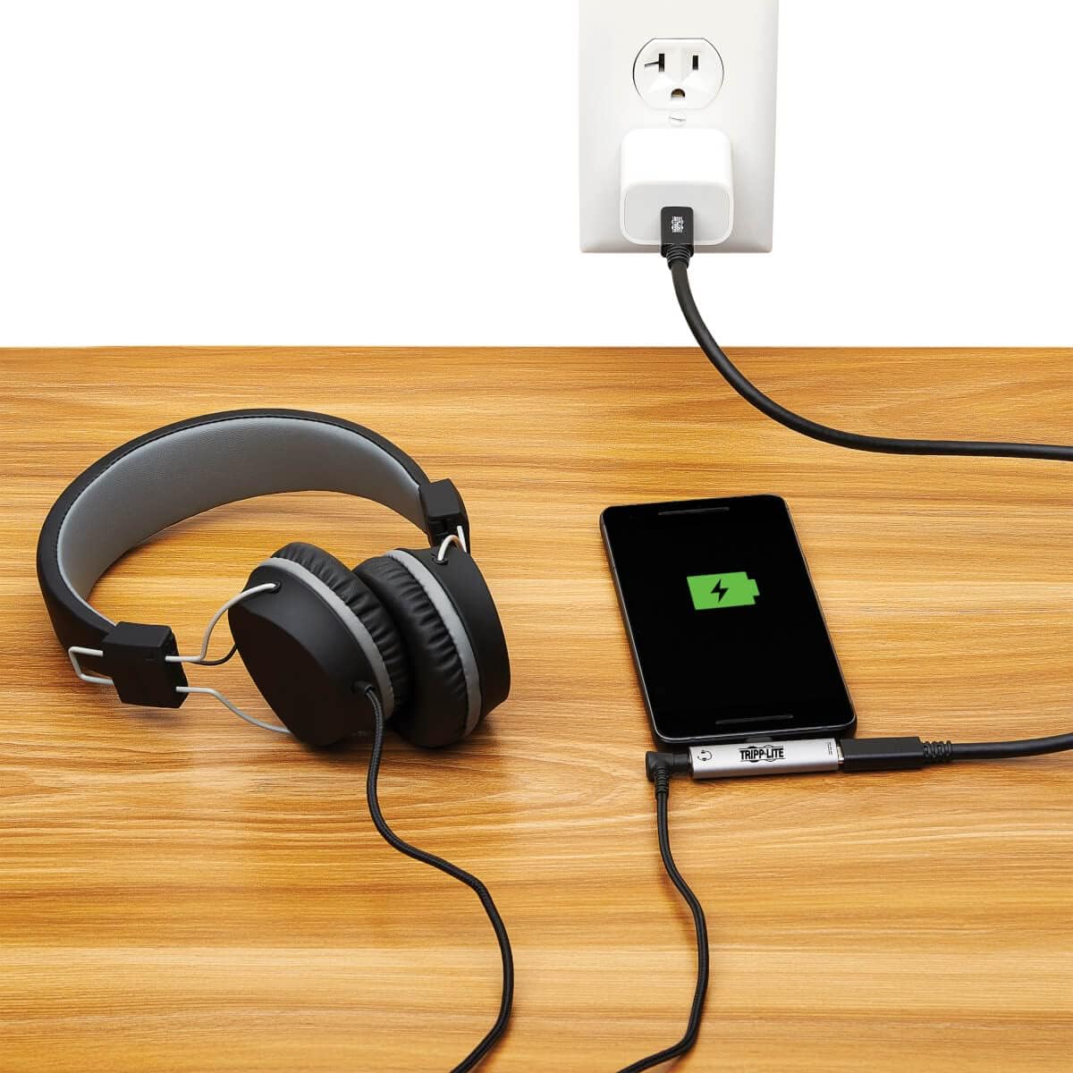 TRIPP LITE USB-C to 3.5 mm Headphone Jack Adapter - Hi-Res Audio