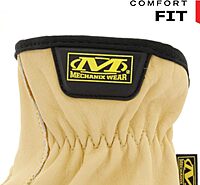 Mechanix Wear Leather Cow Driver Gloves - Durahide DRY Work Gloves