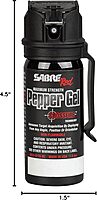 SABRE Crossfire Pepper Gel, Deploys At Any Angle, Maximizes Target Acquisition Against Multiple Threats