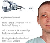 UVEX Stealth OTG Safety Goggles