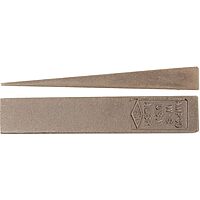 Ampco Safety Tools W-1 Wedge, Flange, Non-Sparking, Non-Magnetic, Corrosion Resistant, 1/4" x 1/2" x 3-1/4" OAL