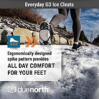 Due North Everyday G3 Ice and Snow Traction Aid Large/Extra Large Spike