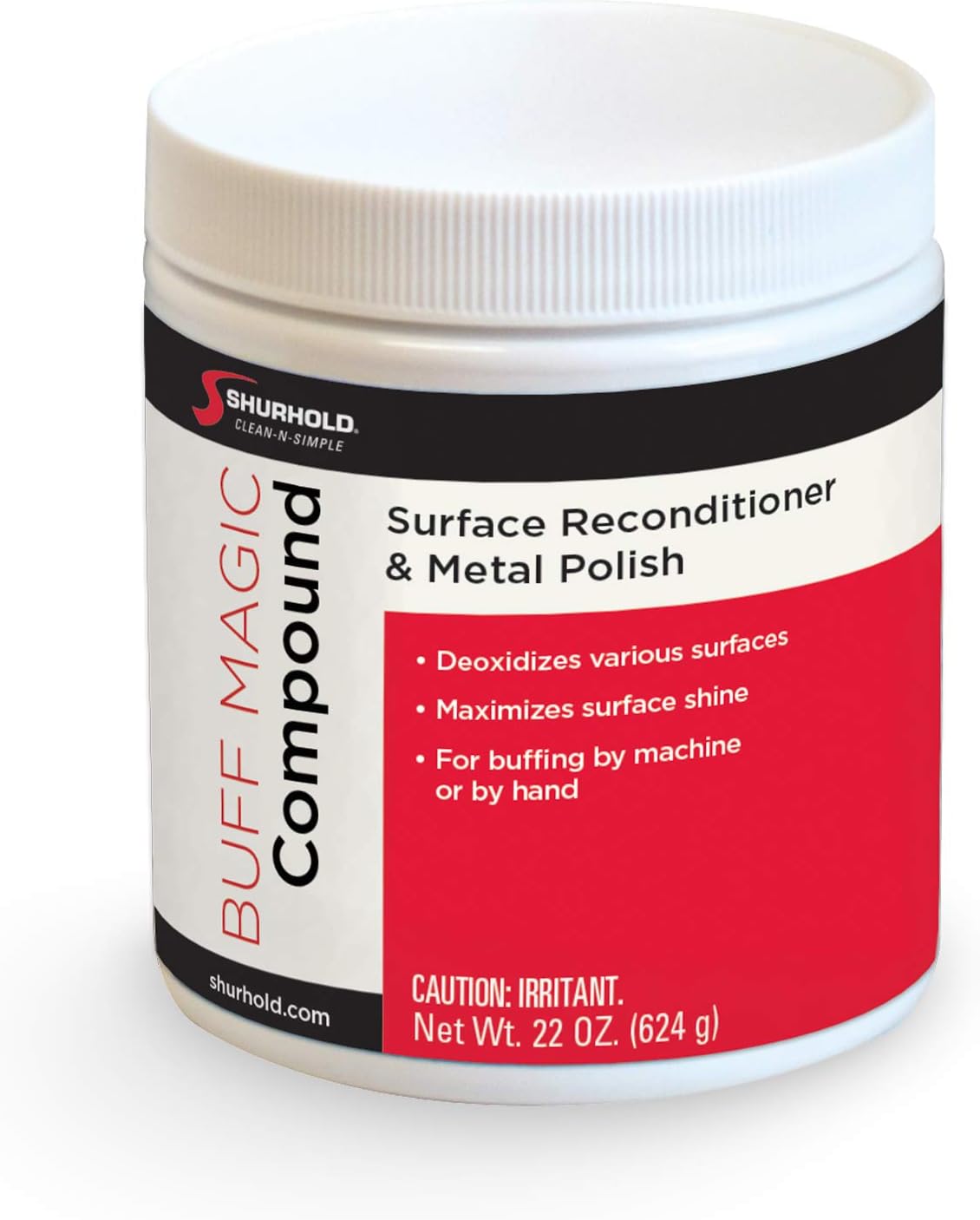 Shurhold Yacht Brite YBP-0101 Buff Magic Jar - 22 oz. 22 oz Pink