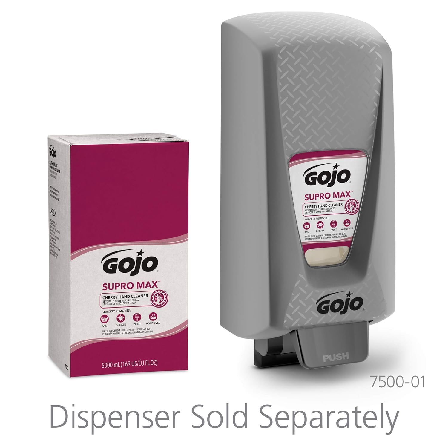 GOJO SUPRO MAX Heavy-Duty Hand Cleaner Refill for PRO TDX, 5000 mL (Pack of 2)