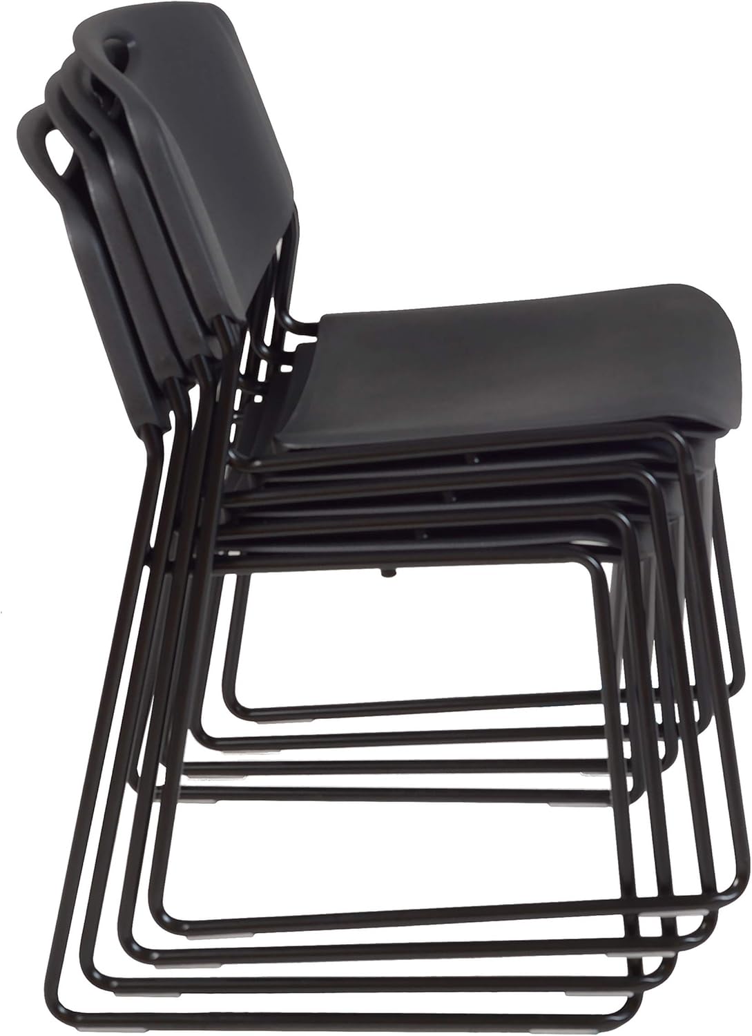 REGENCY Zeng Stackable Armless Chairs, Set of 4