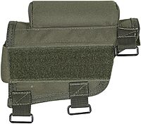 VOODOO TACTICAL Adjustable Buttstock Cheek Piece with Ammo Carrier