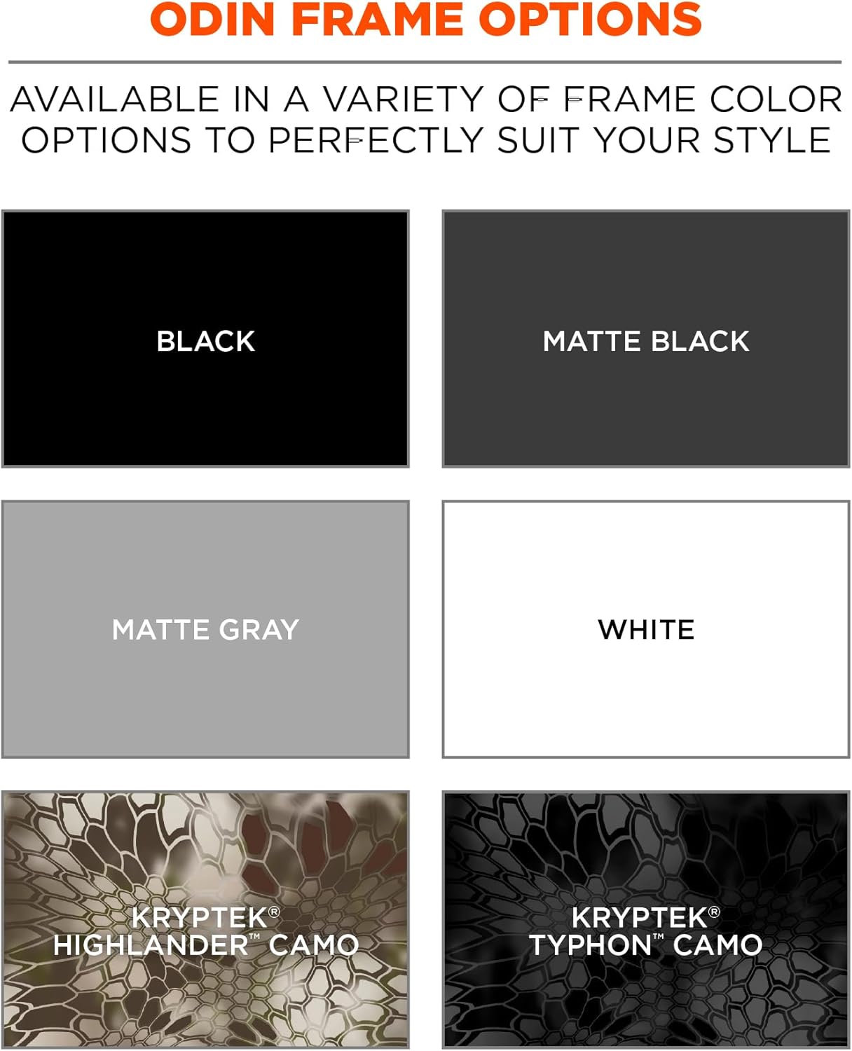 ERGODYNE Skullerz Odin Polarized Safety Sunglasses