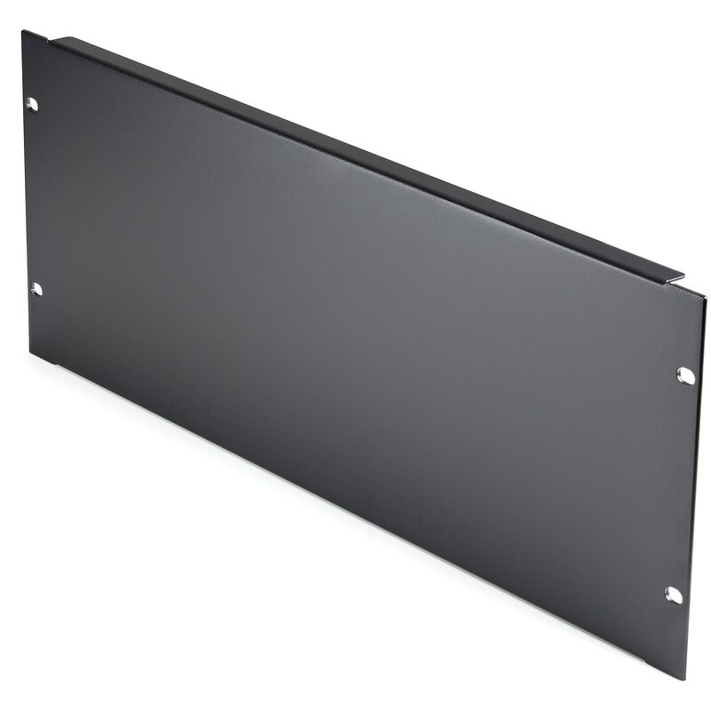 StarTech.com 4U Blank Panel for 19 inch Rack, Enclosures & Cabinets, Rack Mount Blanking Panel for Server/Network Racks