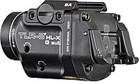 Streamlight 69479 TLR-8 HL-X G sub USB 1000-Lumen Weapon Rail-Mounted Rechargeable Tactical Flashlight with Integrated Green