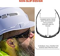 ERGODYNE Skullerz Odin Polarized Safety Sunglasses