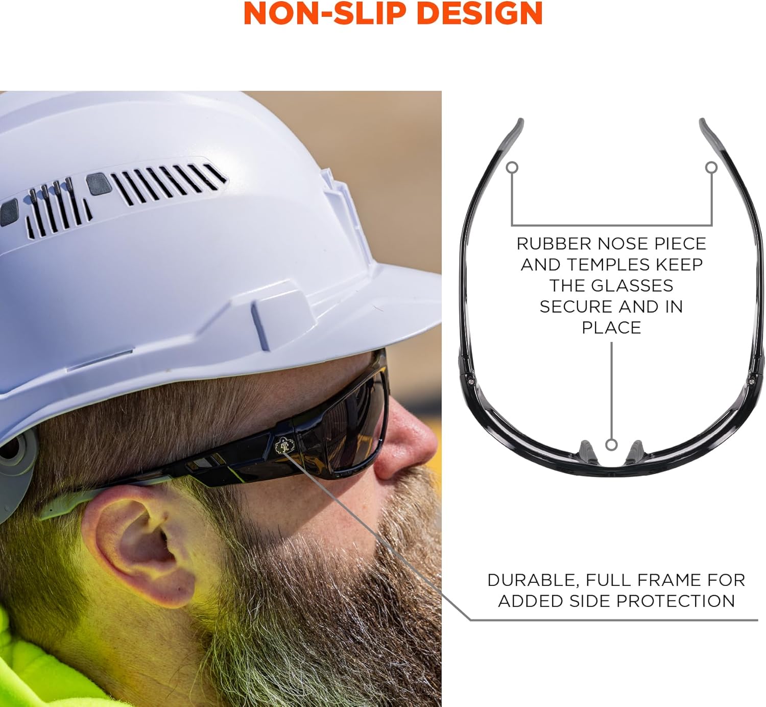 ERGODYNE Skullerz Odin Polarized Safety Sunglasses