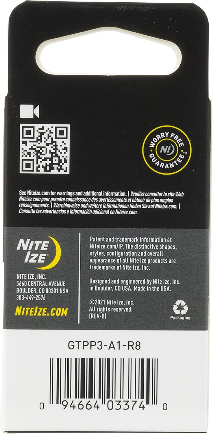 Nite Ize Original Gear Tie Reusable Rubber Twist Cord Organizers