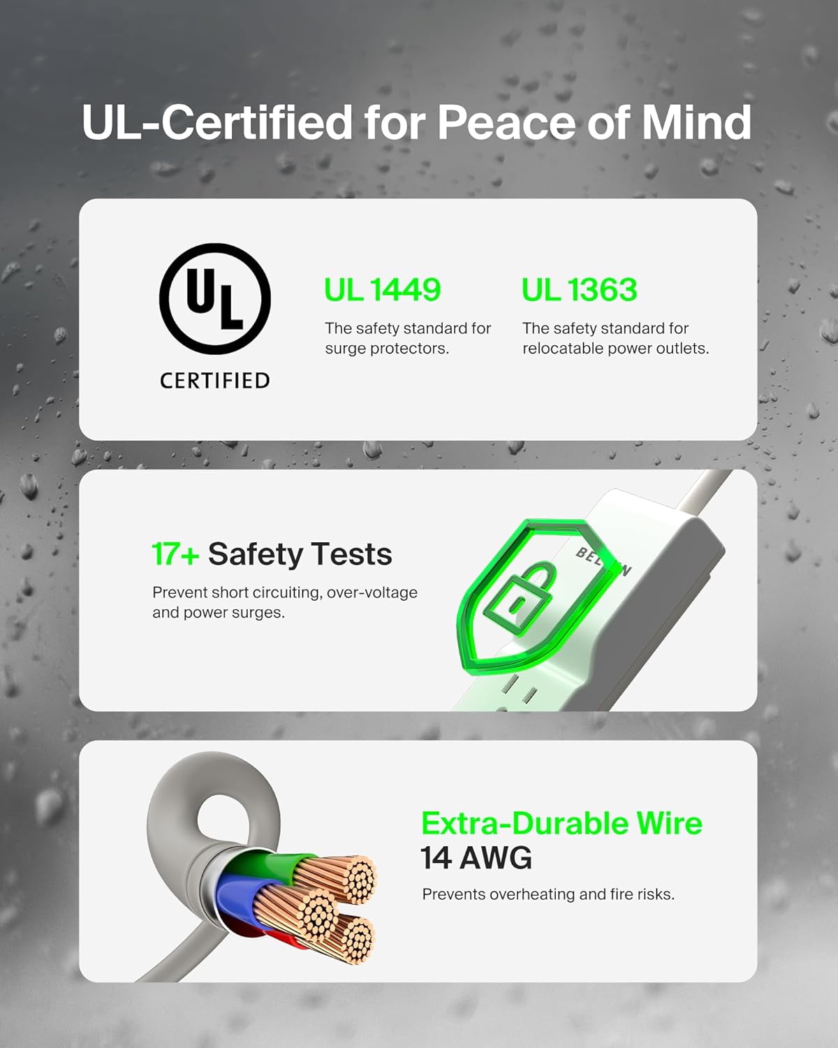 Belkin 6-Outlet Surge Protector Power Strip