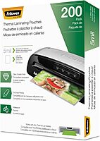 Fellowes Thermal Laminating Pouches, Letter Size 9 x 11.5 Inches