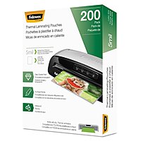 Fellowes Thermal Laminating Pouches, Letter Size 9 x 11.5 Inches