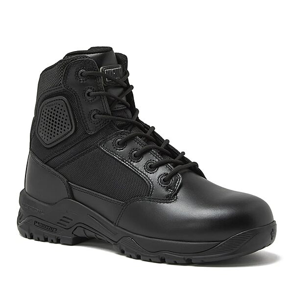 MAGNUM Strike Force 6" Side-Zip Tactical Boots with MICHELIN Slip- and Oil-Resistant Outsole