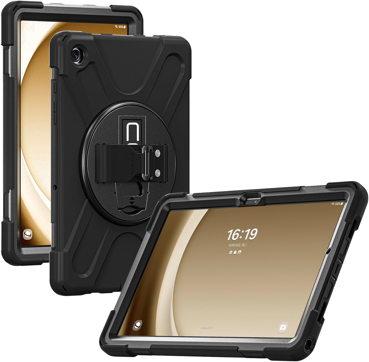 CODi Rugged Case for Samsung Galaxy Tab A9+ | 360° Protection, Drop-Test Certified, Kickstand