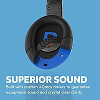 ThinkWrite Technologies TWT Audio Duro, TW200 | Premium Over-Ear Noise Reducing Wired Headphones (3.5mm Jack) 1 Pack