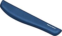Fellowes PlushTouch Keyboard Wrist Rest with FoamFusion Technology, Blue (9287401)