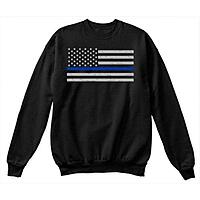 THIN BLUE LINE USA Classic Crewneck Sweatshirt