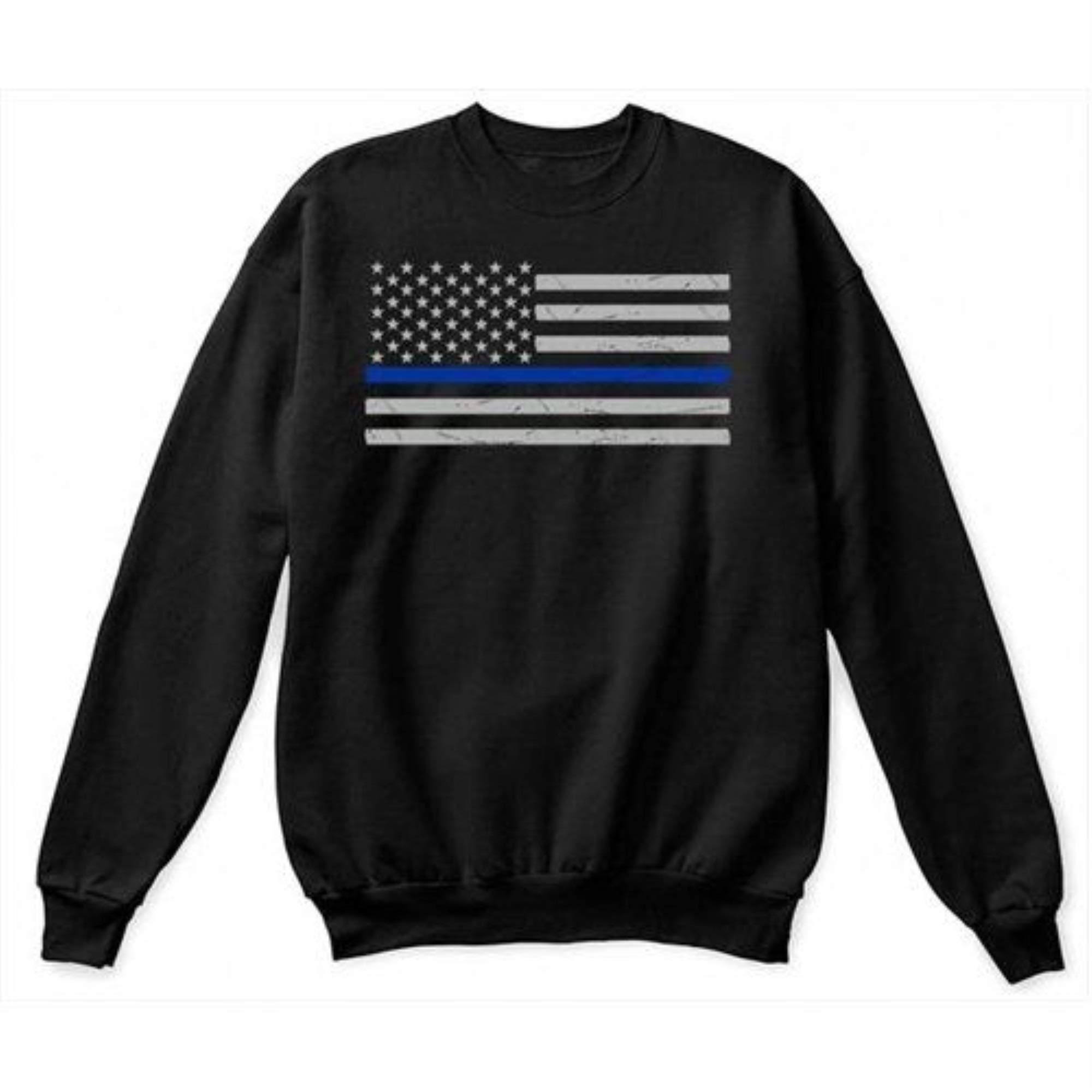 THIN BLUE LINE USA Classic Crewneck Sweatshirt