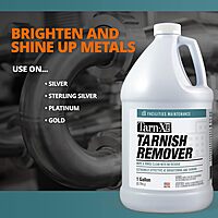 Metal and Silver Tarnish Remover, For Use on Sterling Silver, Silver Plate, Platinum, Copper, Gold