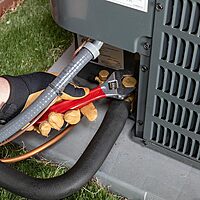 Klein Tools D507-8 Adjustable Wrench, Extra Capacity Jaw Forged Drive Wrench with High Polish Chrome Finish