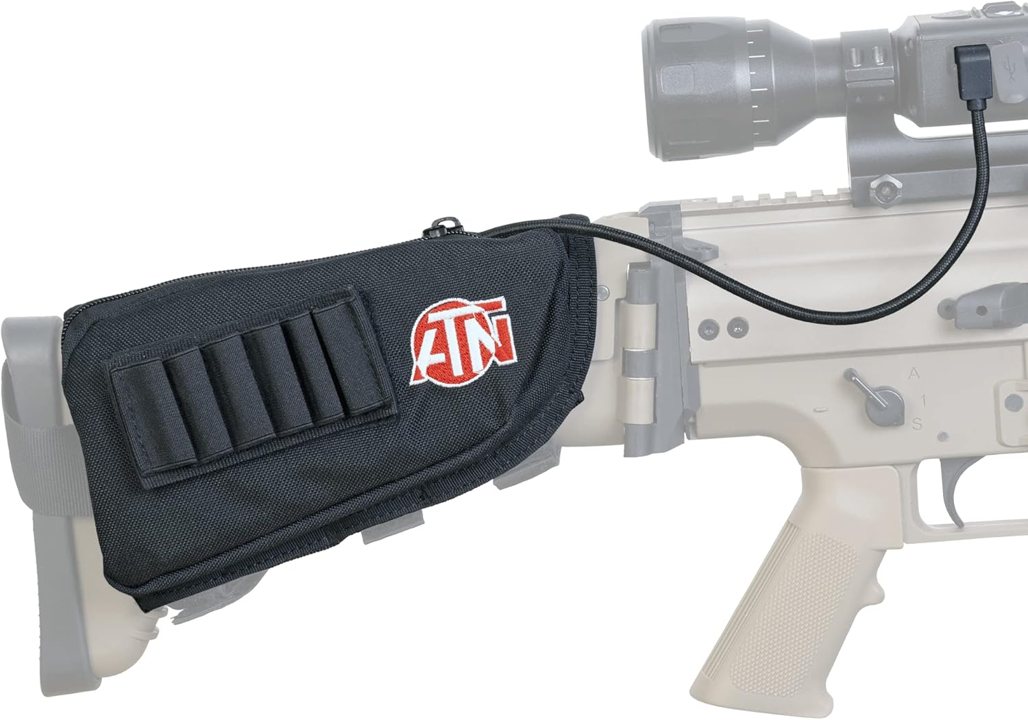 ATN Quick Detach Mount for 30mm Scope Tube, Black Mount + Weapon Kit