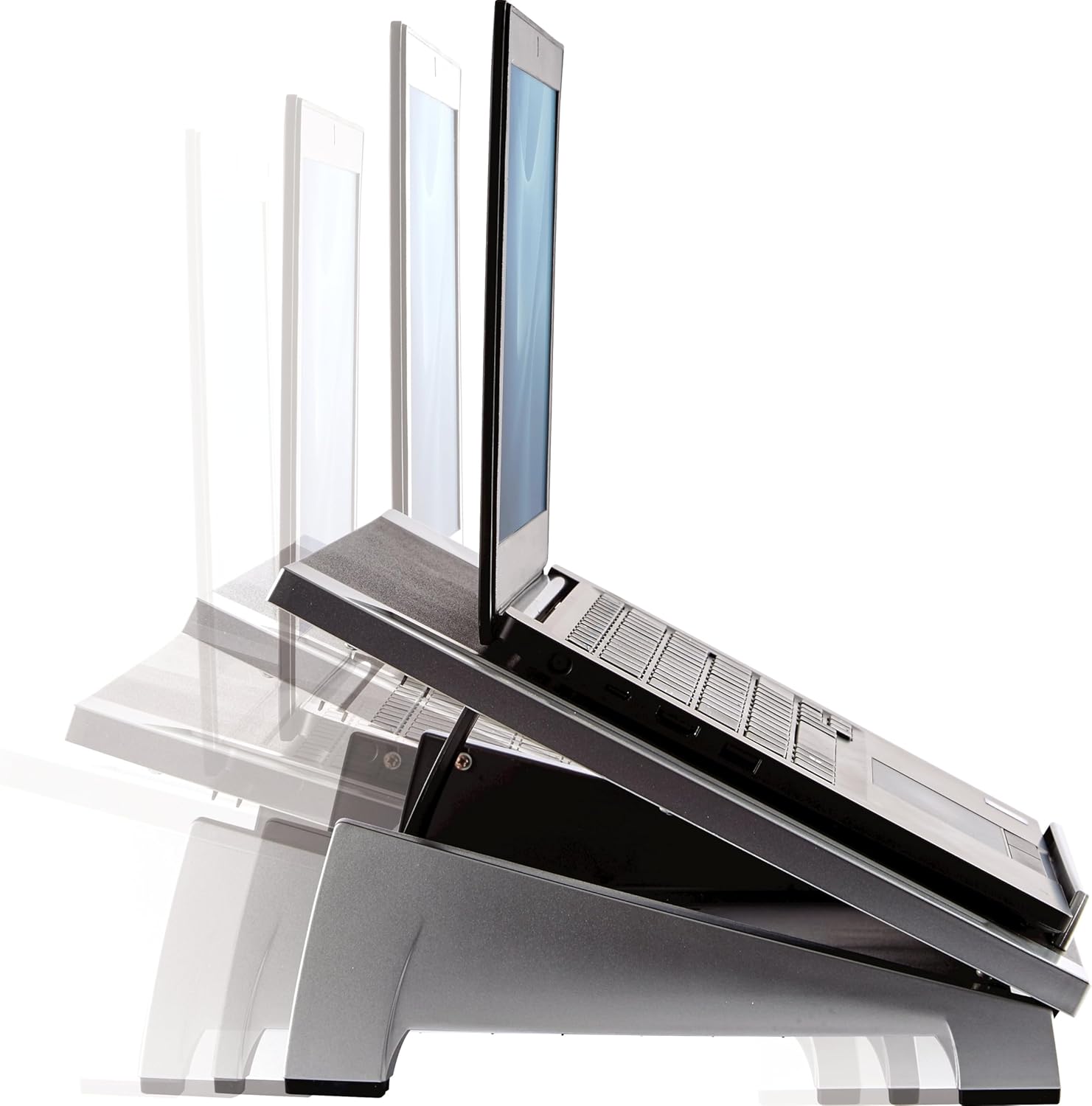 Fellowes 8032001 Office Suites Laptop Riser - Black/Silver