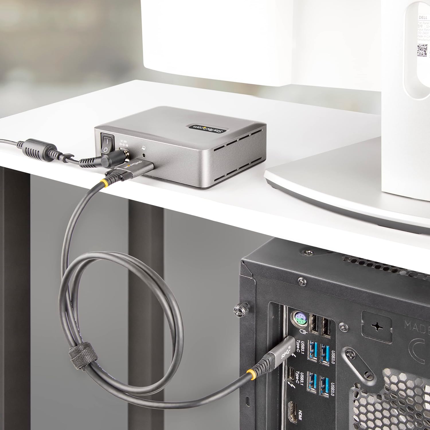 StarTech.com 7-Port USB-C Hub - 5X USB-A/2x USB-C - Self-Powered with65W Power Supply - USB 3.1 10Gbps