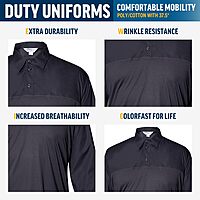 FLYING CROSS FX STAT Men's Hybrid Uniform Shirt