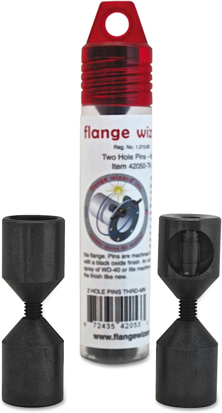 Flange Wizard 42050-TM Two Hole Pins, 5/16" - 63/64"