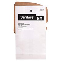 Sanitaire MM Premium Paper Bag (Pack of 5), Fits Models S3680 & SC3680 Canister Vacuums, 63253A, White