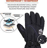 ERGODYNE ProFlex 825WP Thermal Waterproof Winter Work Gloves