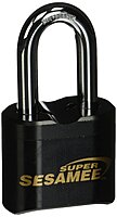 CCL Sesamee 4 Dial Bottom Resettable Combination Brass Padlock