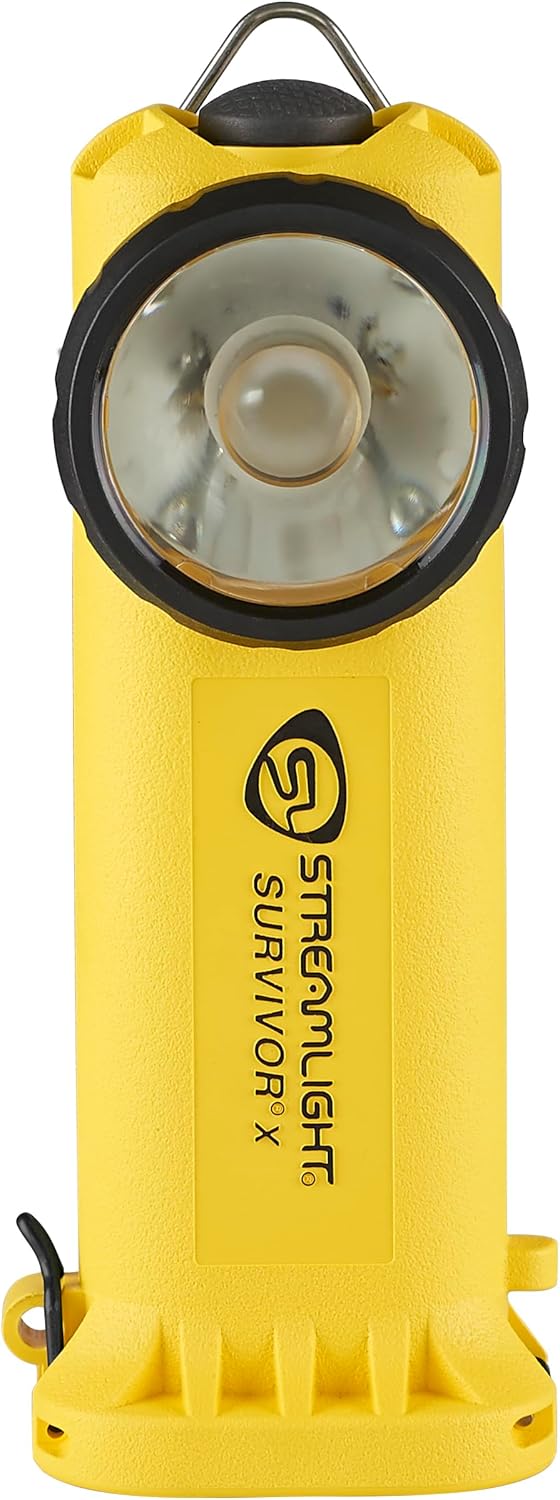 Streamlight Survivor X USB 250-Lumen Right-Angle Rechargeable Firefighter's Flashlight