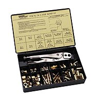 Western Enterprises CK-5 Other Hose Repair Kits, Fittings/Crimping Tool/Full Color Label/Description Chart, 0.5 Length, B-Size
