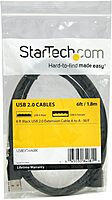 StarTech.com USB 2.0 A-to-A Extension Cable (Male to Female)