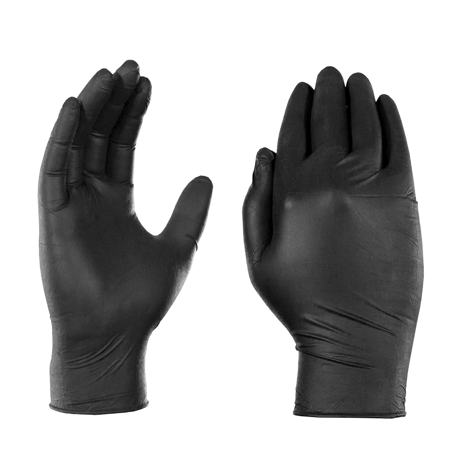 1st Choice Professional Powder-Free Exam-Grade Black Nitrile Gloves