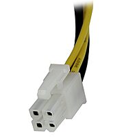 StarTech.com 8in ATX12V 4 Pin P4 CPU Power Extension Cable - M/F - ATXP4EXT