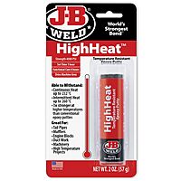 J-B Weld 8297 HighHeat 500 Degree Epoxy Putty Stick - 2 oz. , Grey