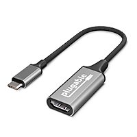 Plugable USB C to HDMI Adapter, HDMI 2.0, USB4 / Thunderbolt Adapter for 4K Monitor up to 4K 60Hz (USBC-HDMI) iPhone 15