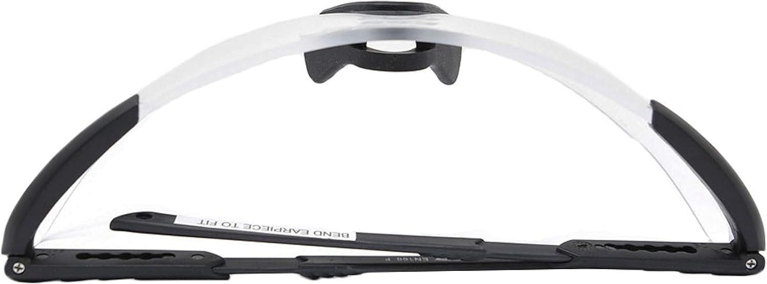 ESS Eyewear Eye Safety Systems ICE-One Ballistic Eyeshield, Clear Lens, White, 2.4 (740-0005)