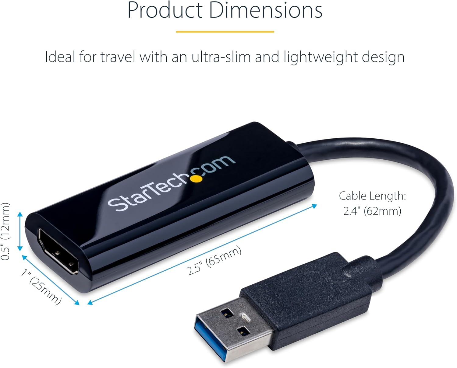 StarTech.com USB to HDMI Adapter